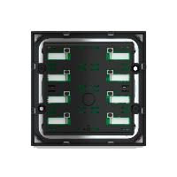 Ekinex EK-E20-TP-8L 8-клавишный выключатель 20venti с RGB-индикаторами