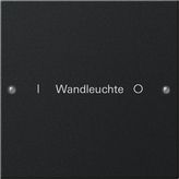 Gira 2201005 Набор клавиш одинарн. с возможностью нанесения надписиSystem 55