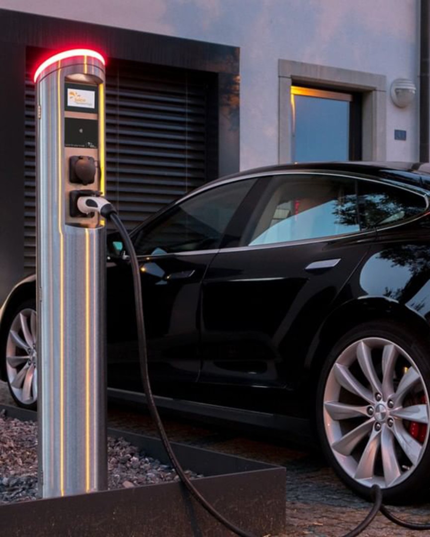 Juice Technology 005-002-00002 Зарядная станция JUICE TOWER 2 EL-JT2PR, цвет: Нержавеющая сталь