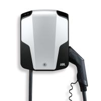 ABL 1W1101 Зарядная станция ABL Wallbox eMH1 1W1101, цвет: Белый / Черный, оттенок: Янтарь (RAL 9005), Алюминиевый (9006)