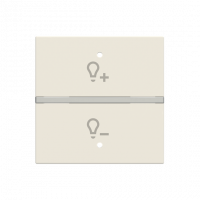 ABB N2221.8 BL N2221.8 BL - Крышка клавишного переключателя Символ диммера KNX - 2M - Белый