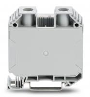 Wago 883-3501 2-пров. проходная клемма, 35 мм2, винт., серая