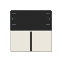 Jung A 4093 TSA Набор накладок, Цвет: Белый, оттенок: Слоновая кость
