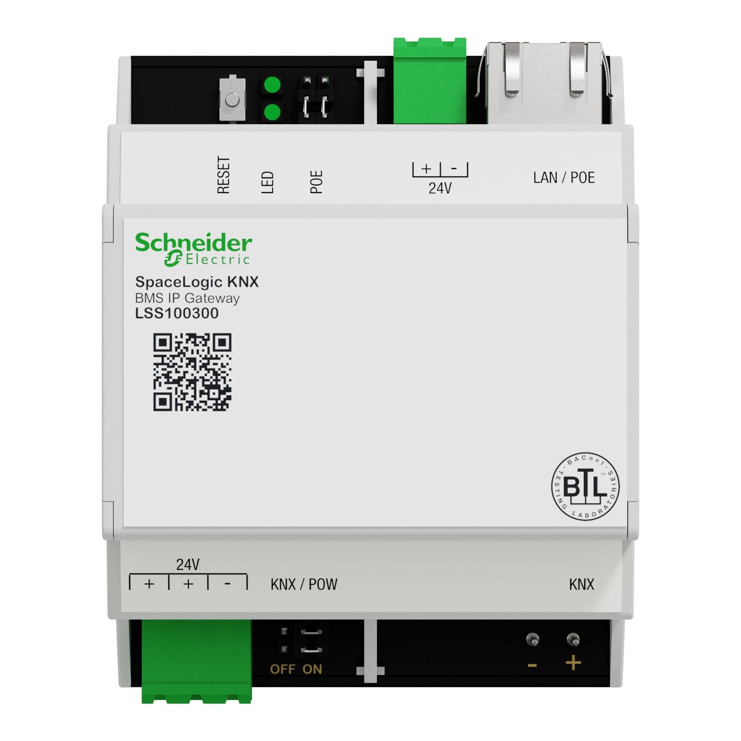 Schneider LSS100300 IP-шлюз SpaceLogic KNX BMS сертифицирован BACnet