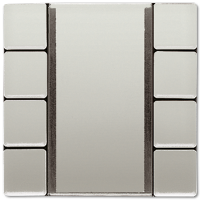 Jung ES2074NABS KNX кнопочный сенсор, 4 группы, цвет: Нержавеющая сталь