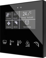 Zennio ZVI-FD Flat Display / Контроллер комнатный KNX, сенсорный с дисплеем 2,4 дюйма