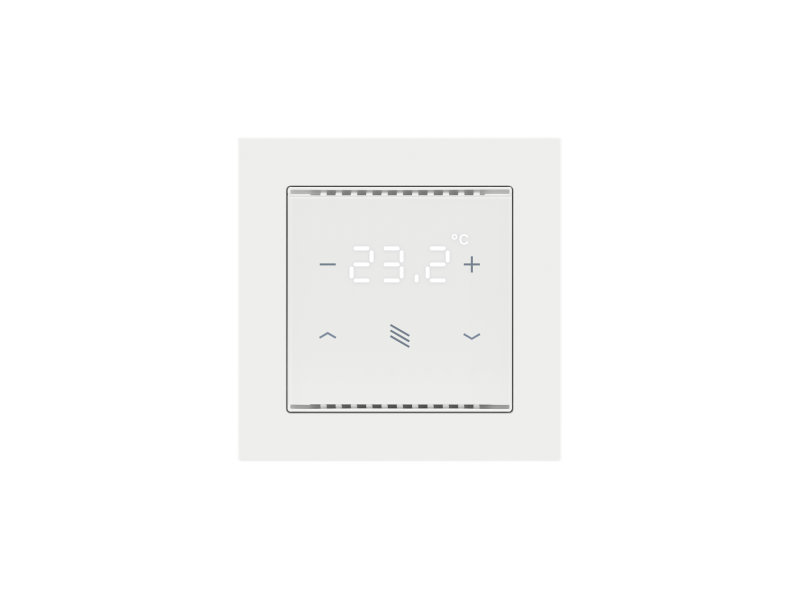 Elsner 71050 Регулятор температуры солнцезащитных жалюзи Cala KNX T 201/202, кнопка для затенения