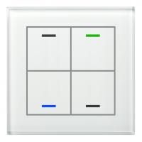 MDT BE-GTL40W.01 Выключатель сенсорный стекло II Lite