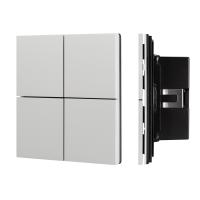 Arlight 039662 INTELLIGENT ARLIGHT Кнопочная панель KNX-304-23-IN Silver (BUS, Frameless) (IARL, IP20 Металл, 2 года) 039662