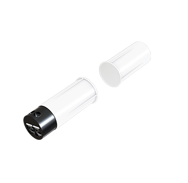 Zennio ZACWDF1G Магнитный контакт для скрытого монтажа в алюминиевую или деревянную дверь или окно Серый