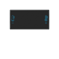 Jung A 409 T Накладка с символом температуры