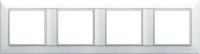 Jung EP484WW Рамка четверная Jung Eco Profi, белая
