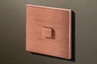 Lithoss LI0030336 Выключатель Select, цвет: Бронза, оттенок: Cu29