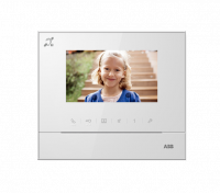 ABB M22313-W Абонентское устройство с 4,3, с индукционной петлей, белый глянцевый