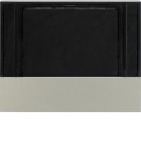 Berker 80960173 Панель для KNX терморегулятора, K.5, цвет: алюминиевый, лак, цвет: Серый, оттенок: Алюминиевый, матовый лак