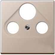 Jung A561PLSATCH A500 Накладка TV/FM/SAT, шампань