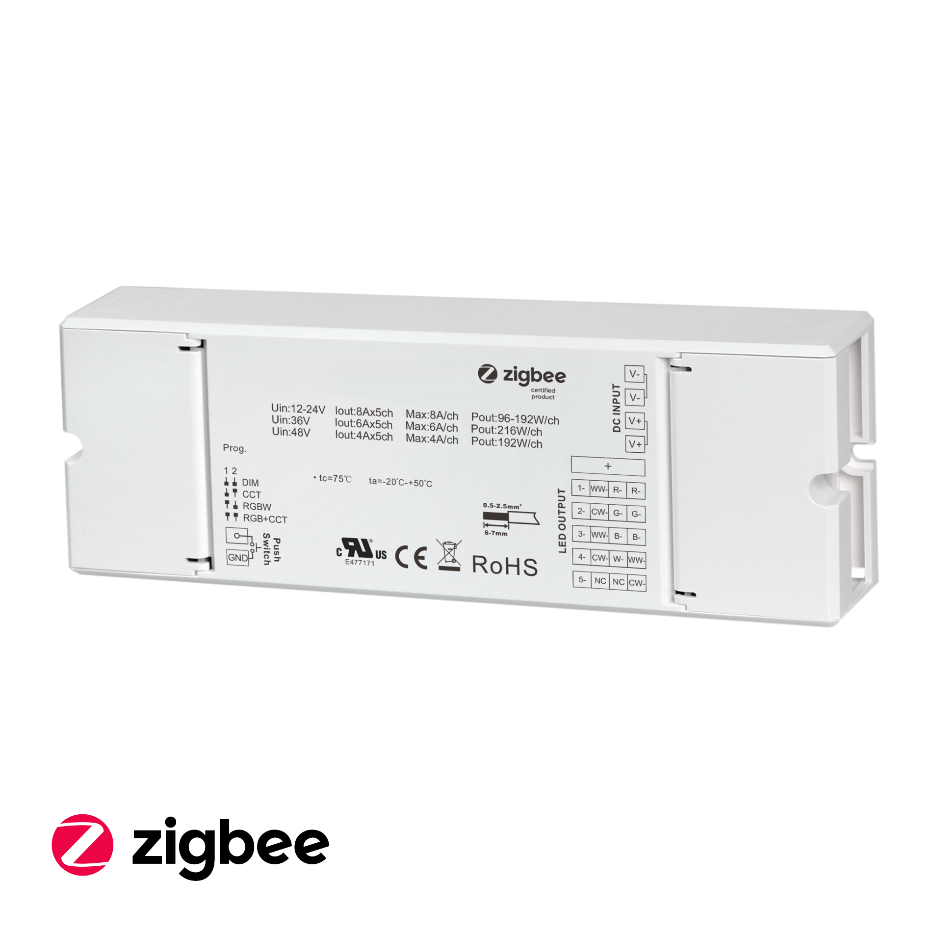 Inttechno INTZBDC5CH LED-контроллер 5-канальный