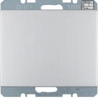 Berker 75441271 Объектный регулятор температуры с кнопочным интерфейсом, K.5, алюминий, цвет: Серый, оттенок: Алюминиевый, матовый лак