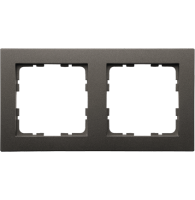 Jasmart Electric G1002Z Рамка G-Classic  2-постовая, цвет Мокко, G1002Z