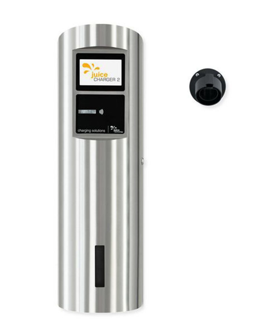 Juice Technology 005-001-00004 Зарядная станция JUICE CHARGER 2 (FLEX) EL-JCFXP, цвет: Нержавеющая сталь