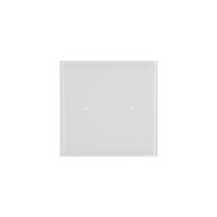 Tense KNX_INTGW2 Сенсорный выключатель KNX Intensity Glass White 2F, цвет: Белый
