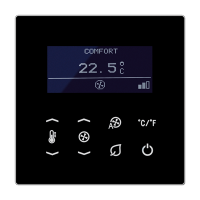 Jung TRD LS 9248 SW Комнатный термостат fan coil