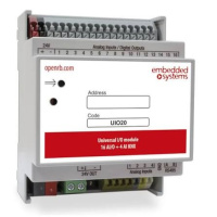 Embedded System UIO20 Модуль входов/выходов, 20 универсальных каналов