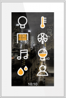 BESKNX DS343100WH KNX 4.3” вертикальный сенсорный дисплей SmartTouch-K, цвет: Белый