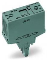 WAGO 286-604/004-000 Реле времени, 1 перекл. контактом, ERNI с фиксатором