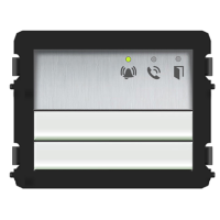 ABB M251023A-A Модуль аудиоб с клавишей 2/4, алюм