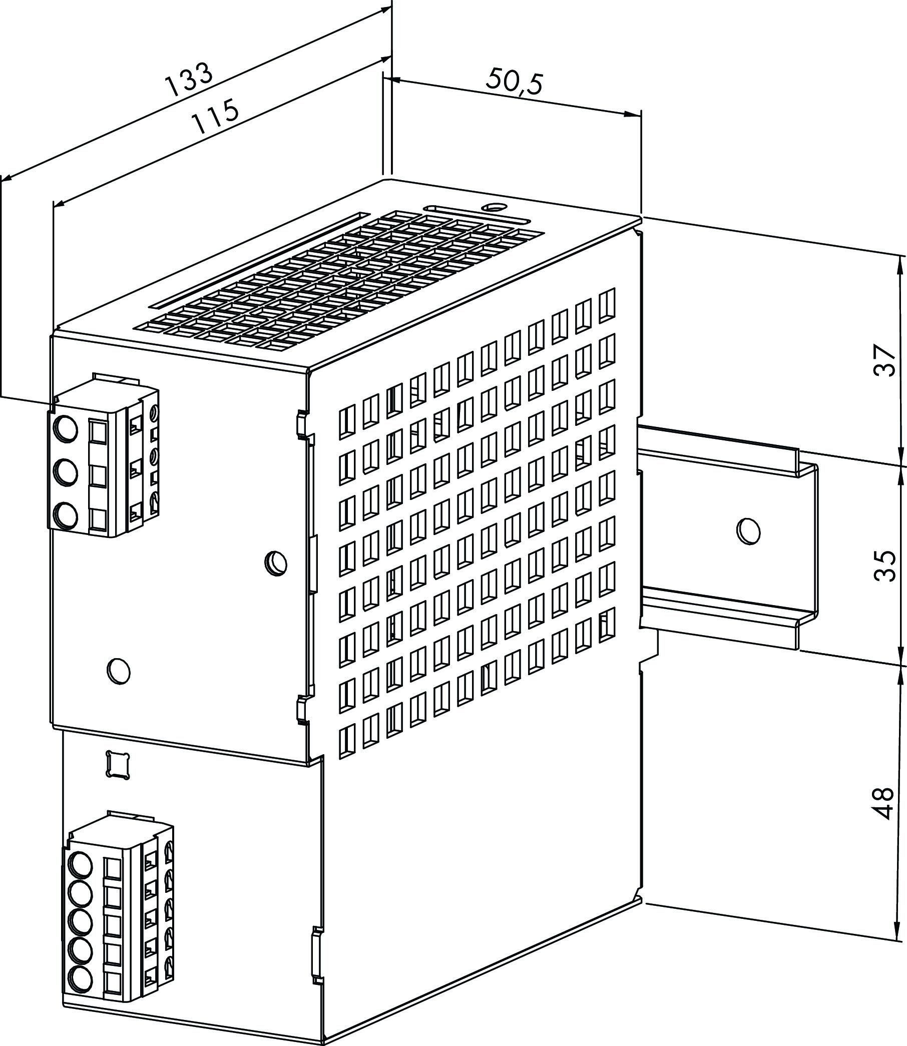 Wago 787-692 Источник питания, 220 / 30,5 V DC, 3А, 1-фазн., Epsitron