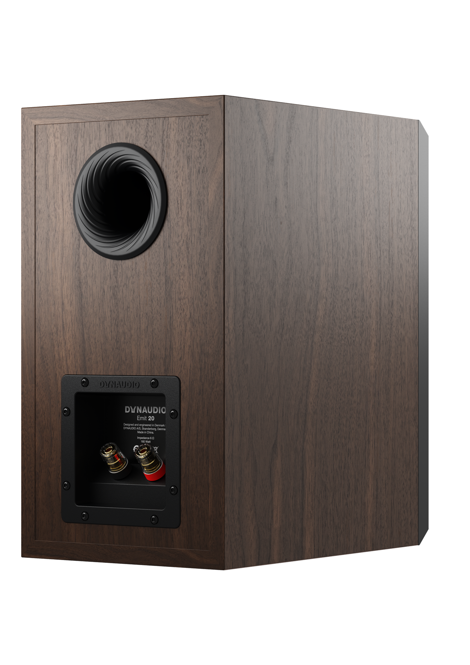 Dynaudio 248579 Полочная акустика Dynaudio New Emit 20 walnut, цвет: Темно - коричневое дерево
