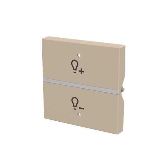 ABB N2221.8 CV N2221.8 CV — Крышка рокера Символ диммера KNX — 2M — Шампанское