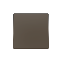 Zennio 830001703 ZS55, Защитная накладка на один переключатель 55x55 мм, Мокко