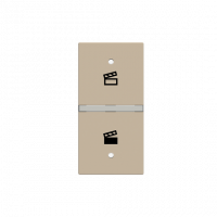 ABB N2121.9 CV N2121.9 CV - Крышка рокера Символ сцены KNX - 1M - Шампанское