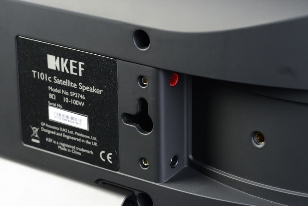 Kef 62777 Настенная акустика KEF T101C black, цвет: Чёрный