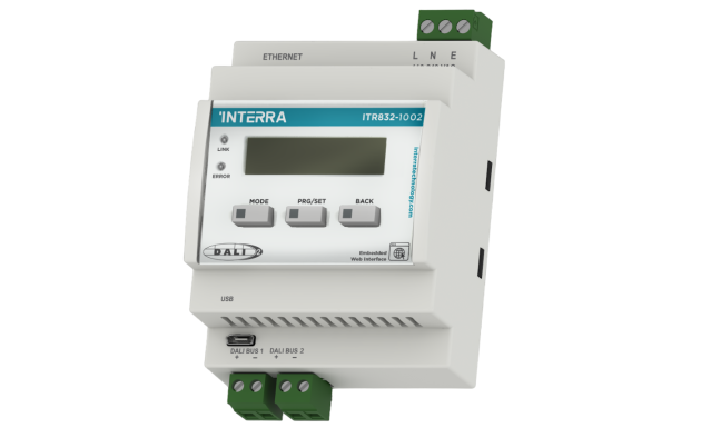 Interra ITR832-1002 Главный контроллер Interra DALI (2x64 DALI)