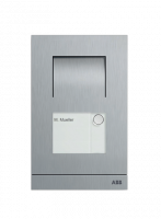 ABB M21011P1-S Станция вызова, аудио, одноклавишная, сталь