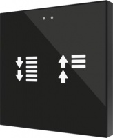 Zennio ZVI-F2 Выключатель сенсорный KNX Flat F2, 2-кнопочный, цвет: Цвет на выбор