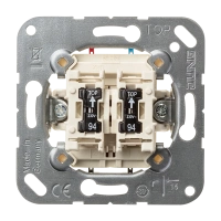 Jung 505 KOU 5 Балансирный контрольный выключатель 10 AX 250 V~, Серия с газоразрядными лампами Артикул: 94