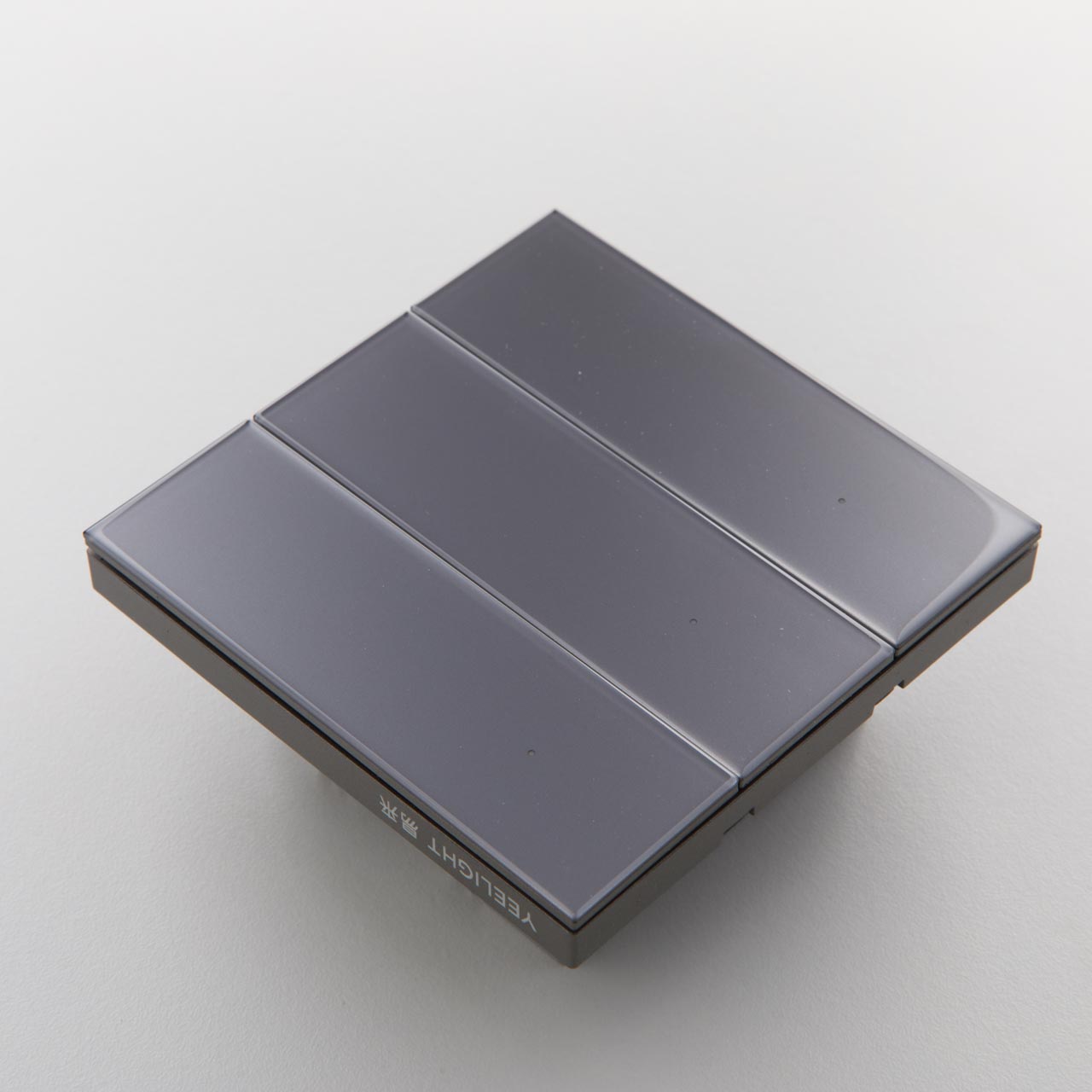 Yeelight YLP084 Выключатель Yeelight Pro, серия S21, проводной, 3 клавиши, серый (N L)