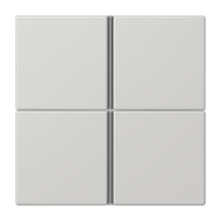 Jung LS 404 TSA LG Набор накладок 4 группы