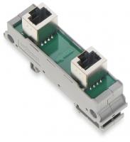 Wago 289-172 Интерфейсный модуль, RJ-45, x 2, Cat. 5