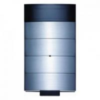 Berker 75664693 Инфракрасный клавишный сенсор B.IQ с регулятором температуры помещения, 4-канальный, нержавеющая сталь, цвет: Нержавеющая сталь