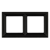 Jung EPD482SWM Рамка 2-поста; термопласт; черный матовый; Eco Deco