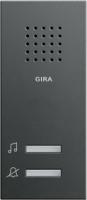 Gira 1200 28 Звонок накладного монтажа, цвет: Антрацит