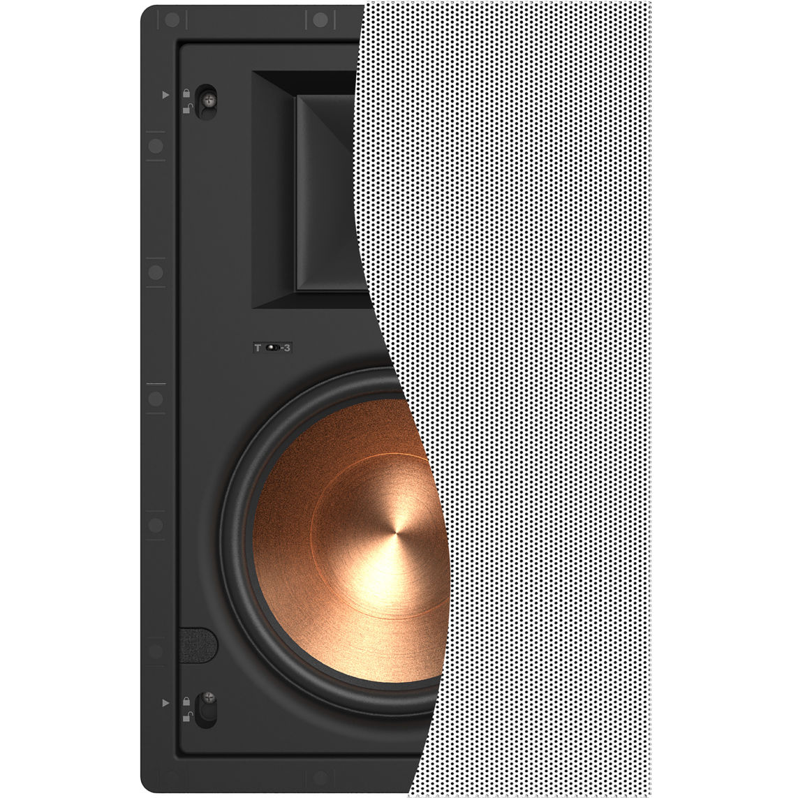Klipsch 179206 Встраиваемая акустика Klipsch PRO-18RW, цвет: Чёрный
