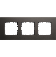 Jasmart Electric G1003AZ Рамка 3-постовая, алюминий Brown, G1003AZ