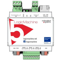 Embedded System  LM5p2-PMC Свободно программируемый контроллер LogicMachine5 Power Choke