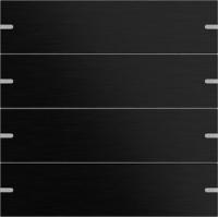 Gira 5024126 Клавиша 4-ная для сенс. выкл.4KNX, цвет: Чёрный